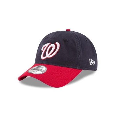 Washington Nationals Gorra | New Era MLB Core Fit Alt 49forty Fitted Cap Mexico - Azules